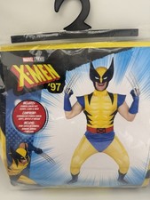 MARVEL 97  Wolverine Official Adult Deluxe Zentai Halloween Costume