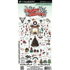 49 and Market MISTLETOE MEMORIES Vicki Boutin Laser Cut Elements 157pc