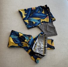 ADIDAS Farm Rio Collab Tropical Leaf Print Tee  Pants Matching Set