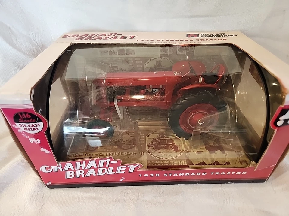 Graham Bradley 1/16 diecast tractor 1938 Standard by DIE-CAST PROMOTIONS NIB - Image 2 of 4