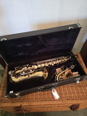 #ad #ad Heimer Saxophone – Brass Finish – With Case amp; Accessories $429.99