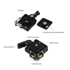 QR-40 Quick Release Plate For DSLR Camera Tripod Monopod Head Accessories