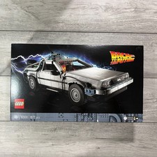 LEGO 10300 Back to the Future Time Machine DeLorean | New & Sealed | Icons |