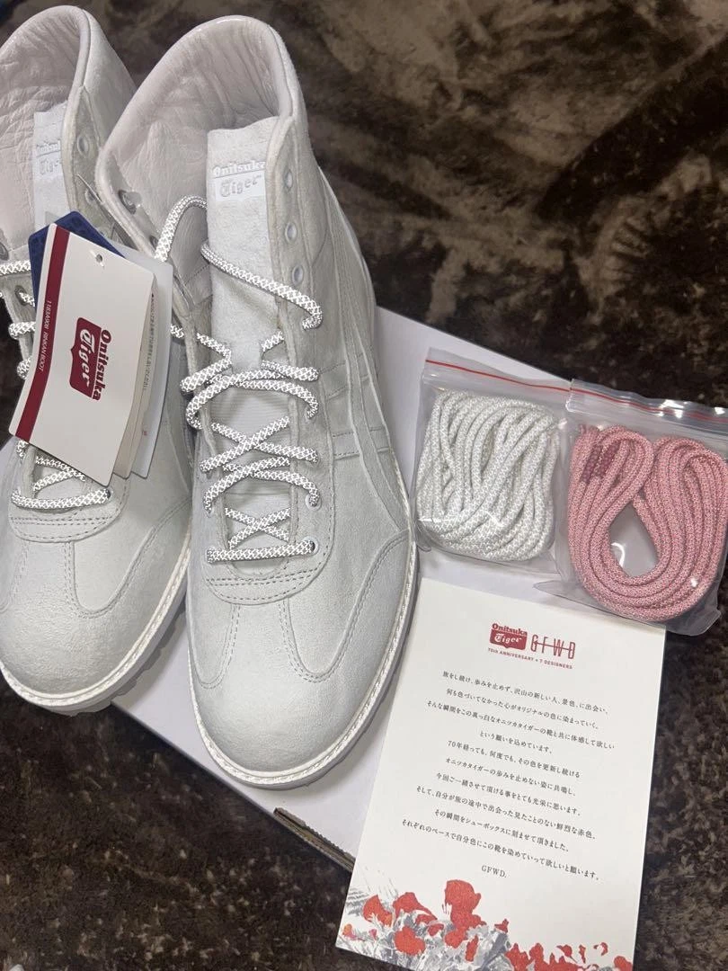 ASICS Stivali Onitsuka Tiger Uomo Rinkan Collaborazione Giappone Mai Usati 7.5US Taglia Piccola