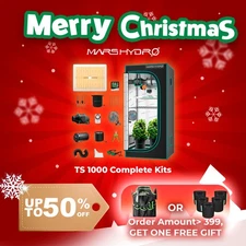 MARS HYDRO Complete Grow Tent Kits+Grow Light 150w,W/Inline Fan Kits,Clip on Fan