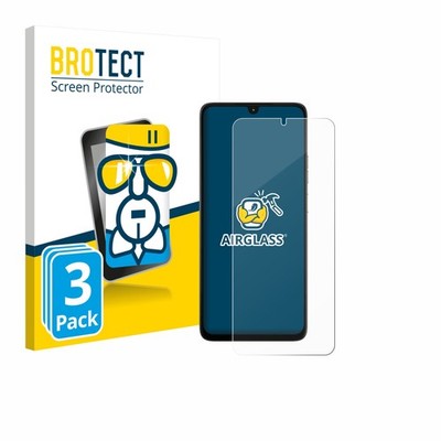 3x Panzerfolie Schutzglas für Motorola Moto G06 Displayschutz