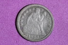 Estate Find 1853 ARROWS Seated Liberty Dime #K59798