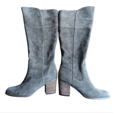 Crown Vintage Unicorn knee boots suede sz 8.5