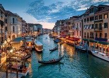 8x6ft Fabric Venice City Backdrop for Photography Italy Watery City Canal Gon.