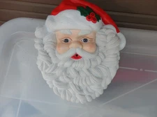 Vtg '90s Telco Talking Musical Santa Motion Activated Wall/Door Decor