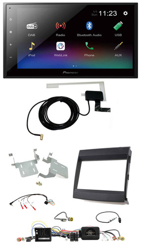 Pioneer DAB Lenkrad Bluetooth 2DIN USB Autoradio für Porsche Cayenne 2011-2016 - Bild 1 von 11