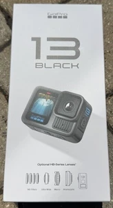 NEW! GoPro HERO 13 Black- 5.3K60 Video- 27MP Photo-Webcam + Live Streaming