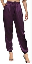The Limited Silk Satin Pants L