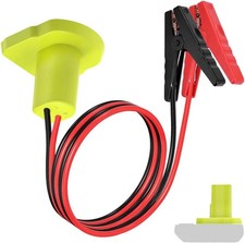 Jumper Cables Adapter Compatible with Ryobi 18V Battery, 8AWG 2FT Portable Batte