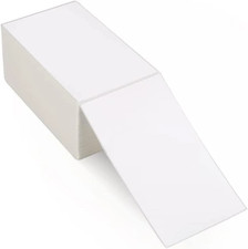 Folded Thermal Paper labels 4 x 6 Inch 500 1000 2000 free shipping