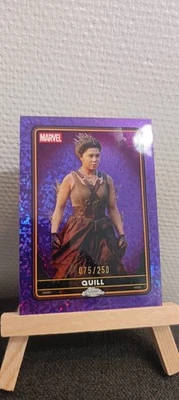 Marvel Topps Chrome – Quill 075/250 – Numbered Card – Rare – EU Seller - Photo 1/4