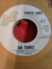 Ian Thomas, Painted Ladies ~ NM 1973 Janus 45 +sleeve