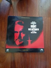 THE HUNT FOR RED OCTOBER (1990 LASERDISC) SEAN CONNERY - LETTERBOX 