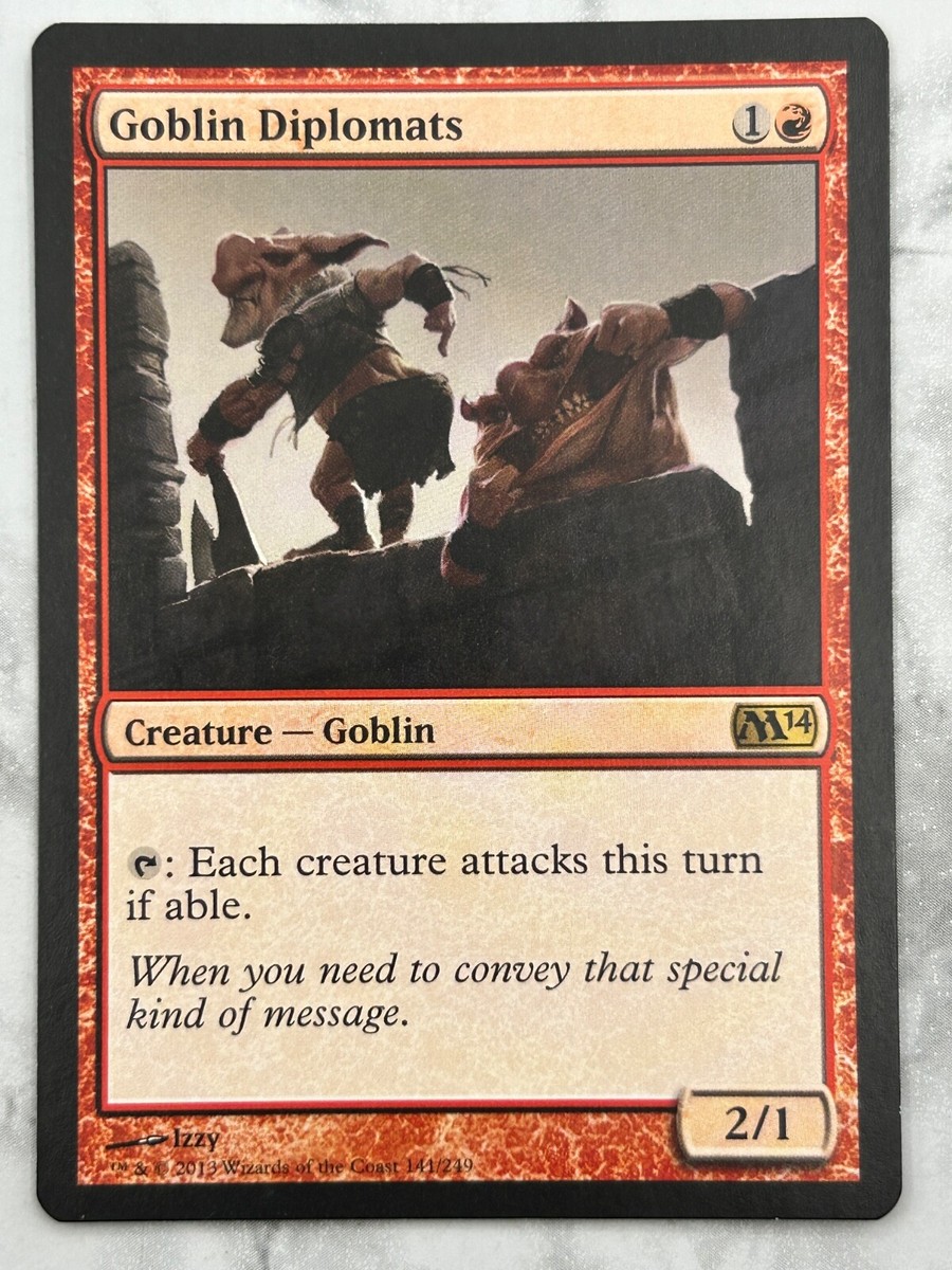 Goblin Diplomats Core Set 2014 M14 - MTG Magic the Gathering
