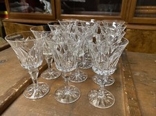 Serie de 12 Verres à Porto cristal Saint Louis Modèle Camargue 12,5cm