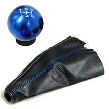 Blue Round Cnc Billet Racing Shift Knob And Boot Combo For Mazda 5 Speed Mt Blue Round Cnc Billet Racing Shift Knob And Boot Combo For Mazda 5 Speed Mt