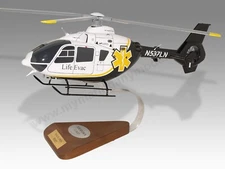 Airbus Eurocopter H135 EC135 Life Evac Desk Wood Helicopter Model Small 1/48
