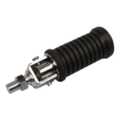 Chrome universal footrest set for Kawasaki Z 440 750 900 1000