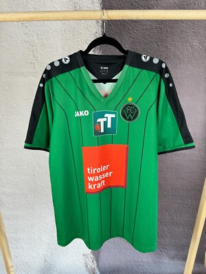 Jako Wacker Innsbruck 2017 2018 home soccer jersey football