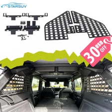 Rear Window Molle Panel Modular Storage Panel System For 2021-2026 Bronco 4 Door