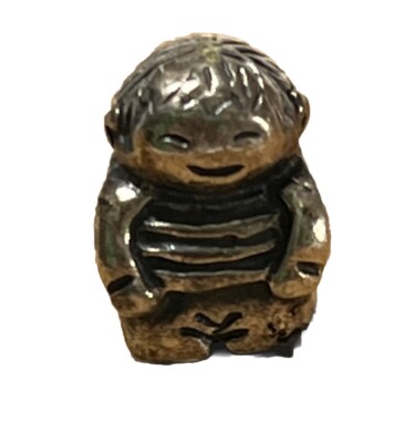Retired Pandora Sterling Silver New China Baby Boy Doll 925 Ale 