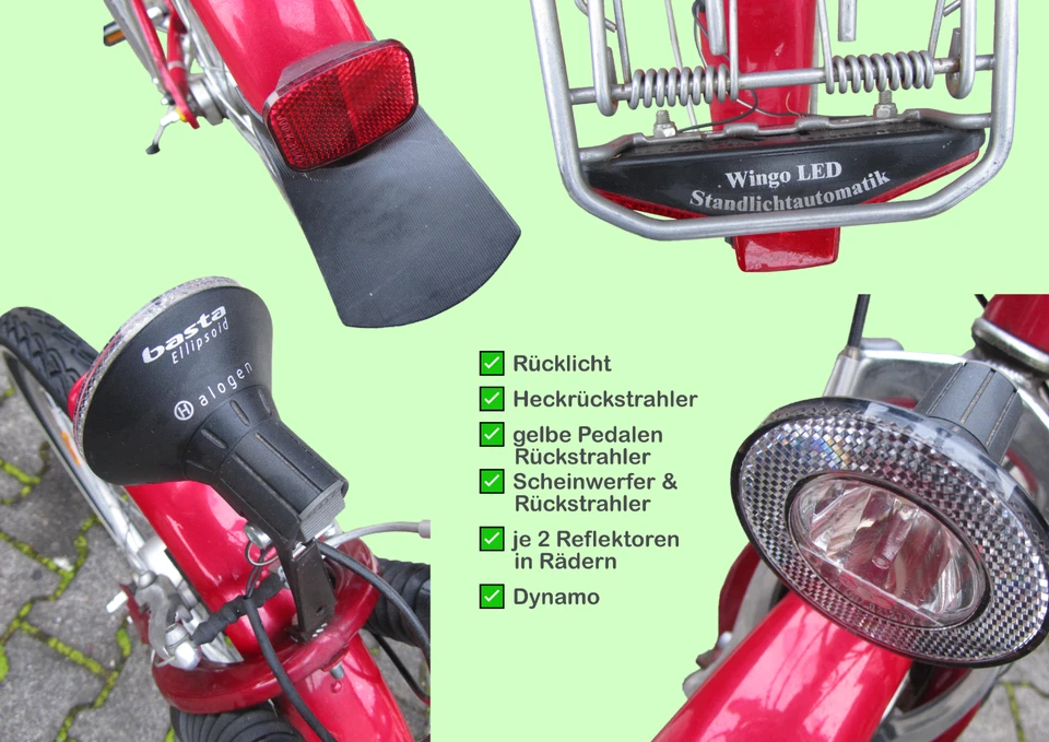 CYCO Kinder/Jugend/Mädchen Fahrrad rot, 24 Zoll, top Zustand - Bild 3 von 4