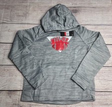 Nike Boys Training Hoodie Gray Size Large L Pullover Sweatshirt CU8977-010