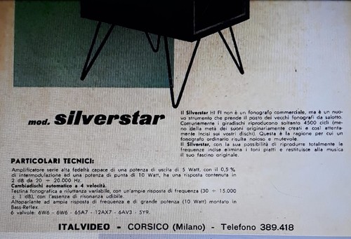 SILVERSTAR amplificatore HI-FI MONO a valvole e...ITALIANO - Foto 4 di 4