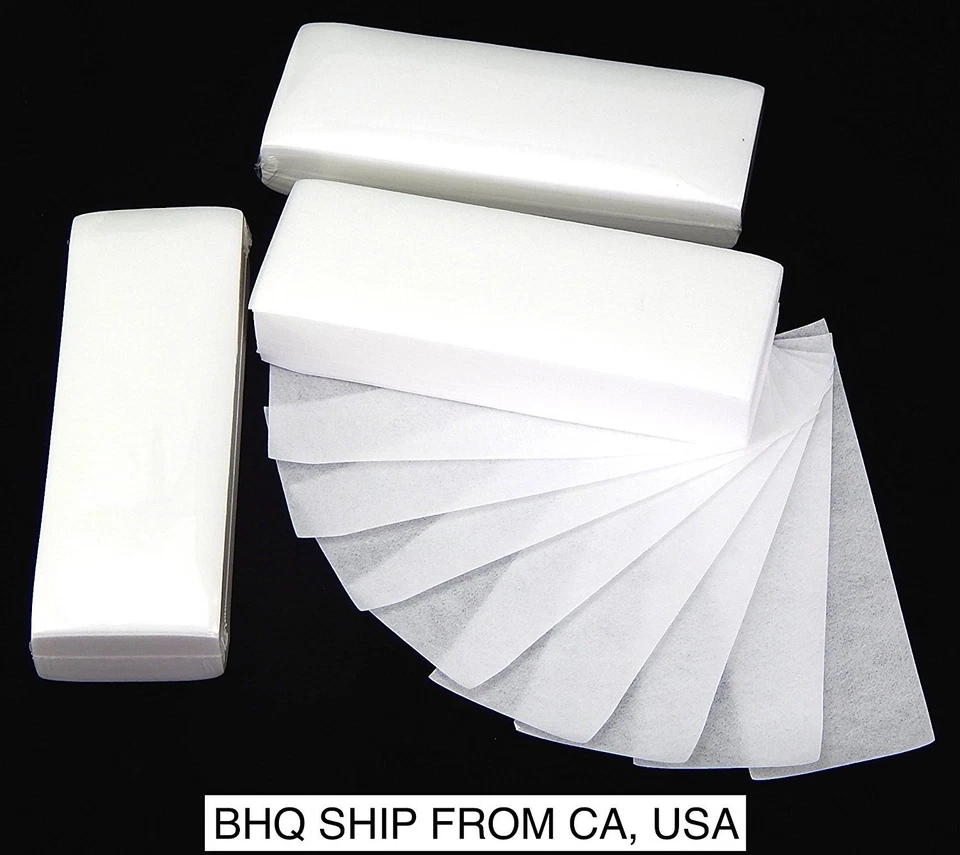 HQBS 300pcs Professional Armpit Leg Hair Removal Wax Paper