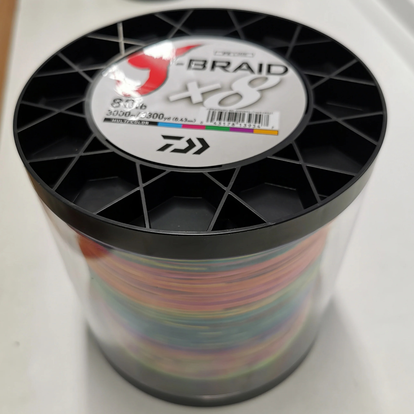 Trecciato J-BRAID X8 GRAND 270 Mt Island Blue, Resistente All'abrasione E Diametro Extra Sottile Per Pesca
