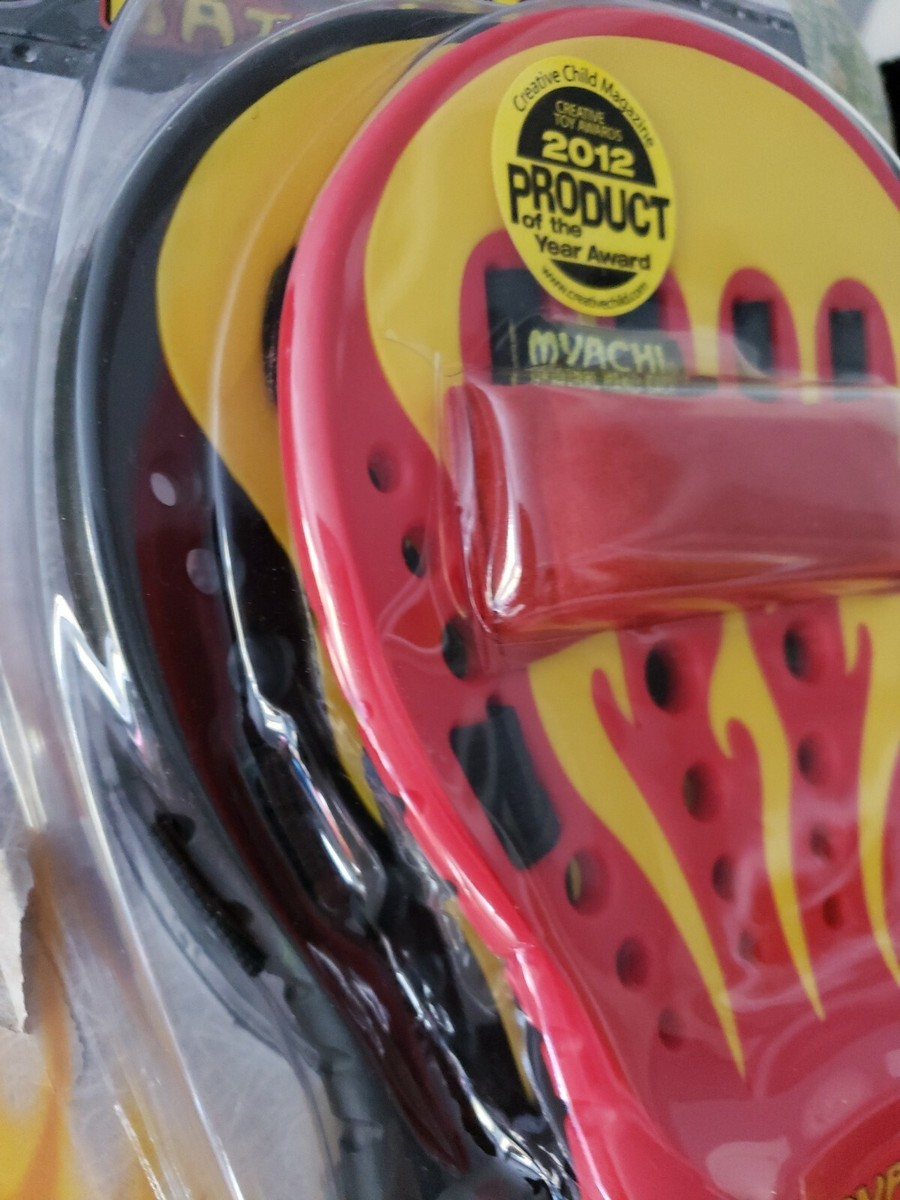 MYACHI Battle Paddles & MYACHI Hand Sack.NEW color red w yellow