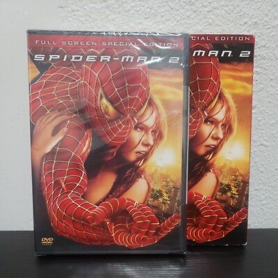   Spider-Man 2 (DVD, 2004, 2-Disc Set, Special Edition, Full Screen) - NEW