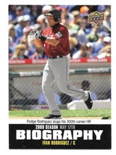 2010 Upper Deck Season Biography Baseball Complete Your Set!! You Choose!!