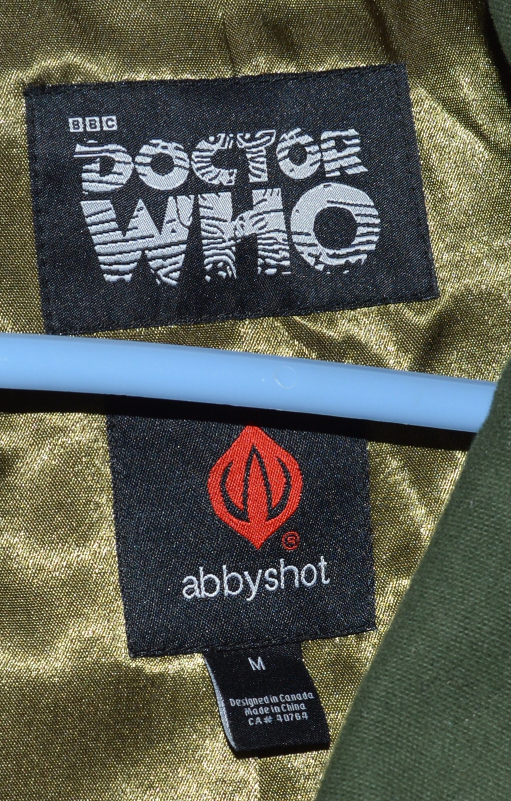Abbyshot Dr Doctor Who Eleventh Green Trench Coat M 11th Prop Costume ...