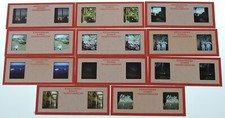 LOT OF 44 KODACHROME STEREO SLIDES 1950S TRAVEL, L.A WEST COAST