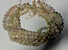 NATURAL KUNZITE 16" TRANSLUCENT 11MM SMOOTH BEADS VERY NICE QUALITY WHOLESALE  