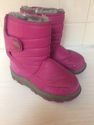 rosa steel toe faux fur lined