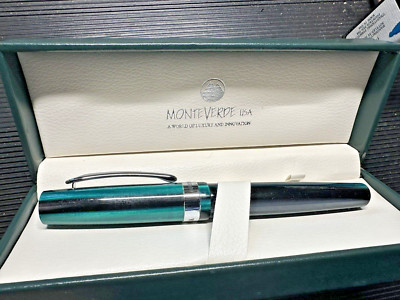Monteverde Trees of the World Fountain Pen, Giant Sequoia Green, Brand New