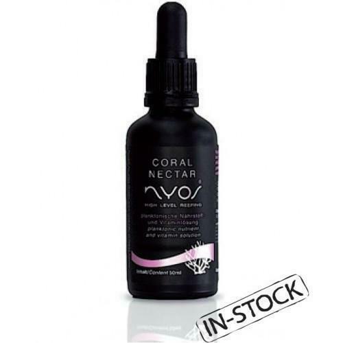 NYOS Coral Nectar 50 Ml – Integratore Alimentare Per Coralli E Filtri, Con Plancton E Vitamine, Migliora Colore E Crescita, Previene Carenze