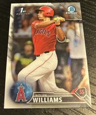 2016 Bowman Draft Nolan Williams 1st Bowman Draft 
