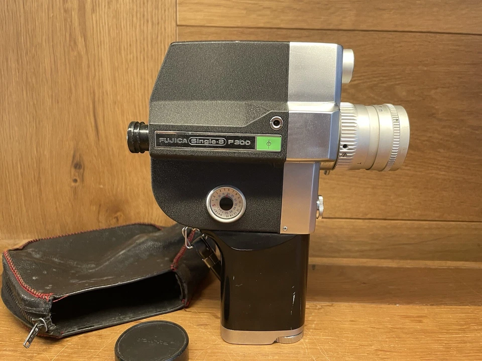 *Funcionando: LEER: Casi Como Nueva* Cámara de Película Fujica Única 8 P300 de Japón Foto 2 de 4