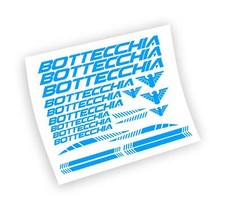 Bottecchia kit adesivi completo 22 pezzi per mountain bike e bici da corsa