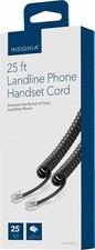 Insignia- 25' Handset Cord - Black
