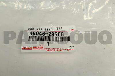 4504629565 Genuine Toyota END SUB-ASSY TIE 45046-29565 | eBay