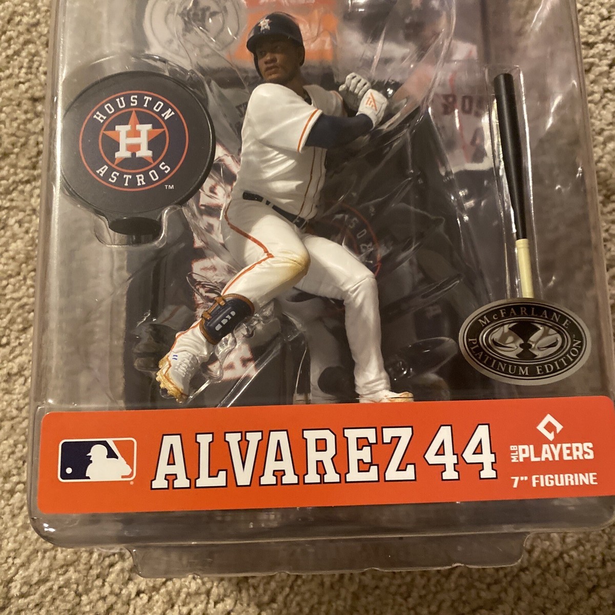 2024 McFarlane MLB Yordan Alvarez Houston Astros White Jersey